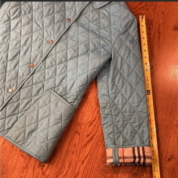 Burberry London Blue Quilted Jacket - Picture 6 of 10